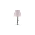 thumbnail image 1 of Q-Max 8412PK Chrome Poli avec Chaînette 19 Po Lampe de Table - Rose, 1 of 1
