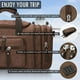 thumbnail image 2 of Bolsa de viaje TOUPONS Weekender Overnight para hombre, XL, 2 of 7