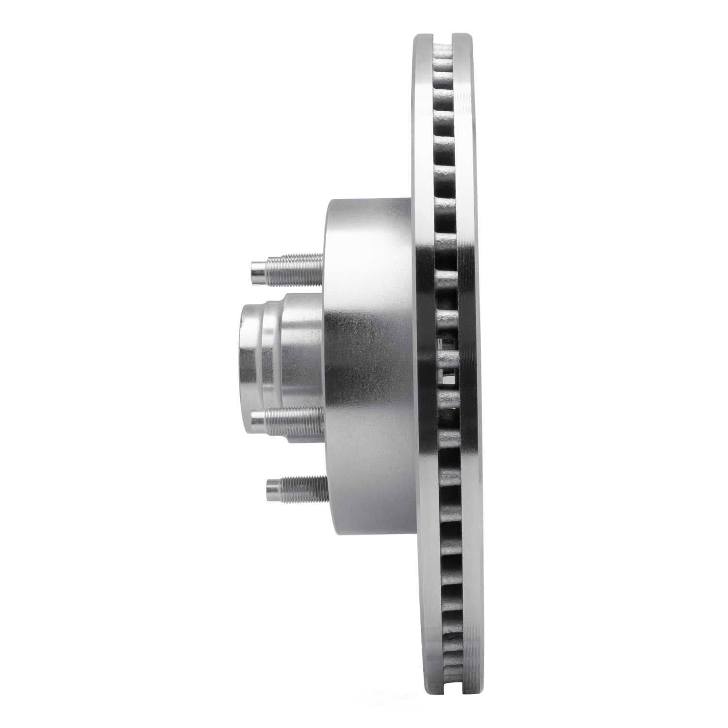 Dynamic Friction Company 631-54172L DFC Brake Rotor - Drilled And Slotted - Silver
