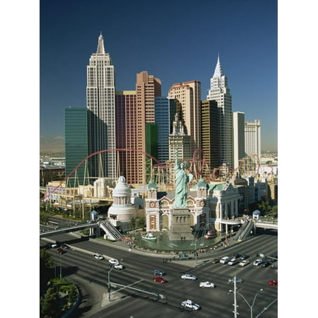 New York Casino, the Strip, Las Vegas, Nevada, United States of America, North America Print Wall Art By Gavin