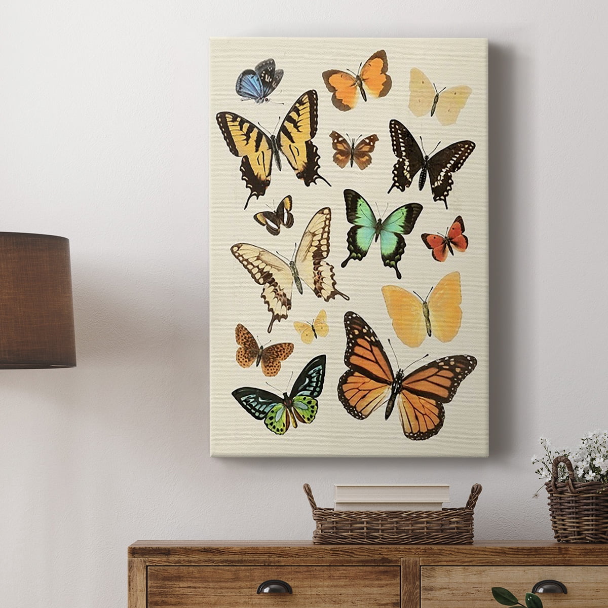 Collected Flutter I Premium Gallery Wrapped Canvas - Ready to Hang
