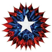 Party Decoration Patriotic Fan-Burst 15" - 12 Pack (1 Per Package)