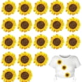 thumbnail image 1 of Parche KuuGuu Bordado de Girasol 20 Piezas 4,4 cm, 1 of 7