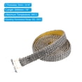 thumbnail image 2 of Junta de Estufa de Madera Uxcell 11/16" x 3/16" x 79" Sello de Cuerda de Fibra Cerámica Gris, 2 of 6