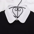 thumbnail image 2 of KuKuZhu Women Cotton Fake Collar Decoration Blouse Detachable Shirt Collar Sweater False Collars Lapel Top Women Apparel Accessories, 2 of 6