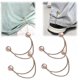 thumbnail image 1 of ZHAOCHENG 4 pinzas magnéticas multifunción para ropa, pinzas para botones con la fuerza magnética más fuerte, broche magnético multiusos sin alfiler para mujer, oro rosa, 1 of 5