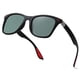 thumbnail image 1 of Lentes de Sol SOJOS Deportivos Polarizados TR90 SJ2101 Negro Mate/Turquesa, 1 of 6