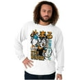 thumbnail image 4 of Popeye Stay Hungry Asian Inspired Men's Long Sleeve Tee T Shirt Brisco Brands M, 4 of 6