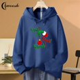 thumbnail image 1 of Drink Up Grinches Sudadera navideña Jersey de cuello redondo Mujer Algodón Sudadera con capucha de manga larga Envío gratis Ropa de calle de gran tamaño, 1 of 4