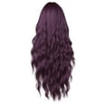 thumbnail image 2 of SUCS Women'S Fashion High Temperature Resistant Silk Synthetic Bangs Long Hair Wig, 2 of 5