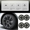 thumbnail image 3 of Enjoliveur de Couvre-Roue, 4 Pcs Couvre-Roues de 19 Pouces Remplacement de Roue, Accessoires de Remplacement Couvre-Roues pour Modèle Y 2021-2023, 3 of 8