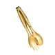 thumbnail image 3 of Pinzas para alimentos, utensilios de cocina, fáciles de limpiar, multiusos, antideslizantes, para asar. oro, 3 of 9
