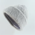 thumbnail image 2 of Generic Winter Fluffy Plush Bucket Hat Women's Winter Beanie Caps Furry Faux Fur Solid Color Skull Hat Soft Warm Slouchy Stretchy Y2k Hat Ear Protection, 2 of 4