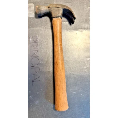 20 Ounce Claw Hammer Wooden Handle, New But Ruff