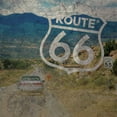 thumbnail image 2 of Gibbons, Lauren 20x20 White Modern Wood Framed Museum Art Print Titled - Route 66, 2 of 4