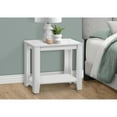 thumbnail image 4 of Miekor Furniture Accent Table, Side, End, Nightstand, Lamp, Living Room, Bedroom, White Laminate, Transitional 21845, 4 of 6