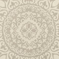 thumbnail image 6 of SAFAVIEH Bella Cecilia Medallion Wool Area Rug, Beige/Ivory, 5' x 5' Square, 6 of 6