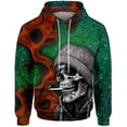 thumbnail image 5 of Sudadera nueva de otoño 2024, sudadera de moda para hombre, sudadera con capucha con estampado de calavera 3D, ropa retro de calle Harajuku, sudadera holgada con capucha, ropa Y2k, 5 of 5