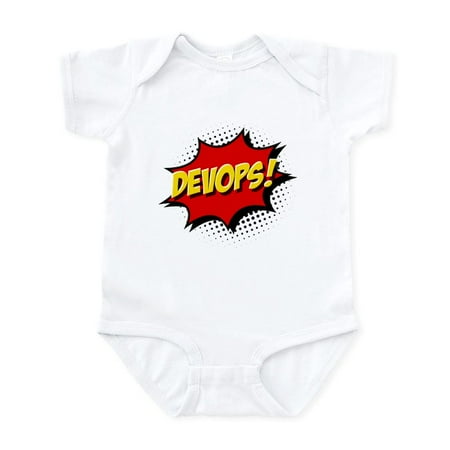 

CafePress - DEVOPS! Body Suit - Baby Light Bodysuit Size Newborn - 24 Months