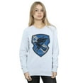 thumbnail image 2 of Harry Potter Womens Ravenclaw Crest Flat Sweatshirt, 2 of 5