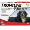 FRONTLINE Plus Flea and Tick Treatment for Dogs (Extra Large Dog, 89-132 Pounds, 8 Doses)