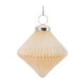 thumbnail image 2 of Melrose International Ribbed Glass Ornament (Set of 6), 2 of 4