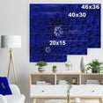 thumbnail image 5 of Design Art - Design de Fleur Bleue Abstraite, 5 of 5