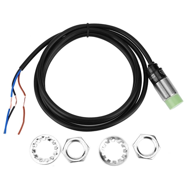 Ticfox PR18-8DN Interruptor de proximidad Interruptor de detección de pasillo inductivo de 3 cables sin sensor NPN 10~30VDC