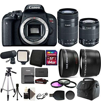 canon eos rebel t7i 24.2mp digital slr wifi enabled camera