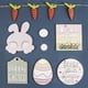 thumbnail image 5 of Decoración de Pascua, regalos de Pascua, juego de bandejas de Pascua con niveles, juego de bandejas de primavera con niveles, decoración de madera para bandejas de Pascua con niveles, bandeja con letr, 5 of 6