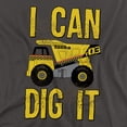 thumbnail image 2 of Tonka Play Dirty Women's T Shirt, Charcoal, 2X-Large, 2 of 6
