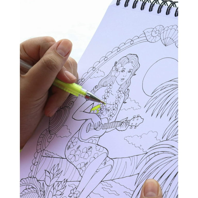 ColorIt Colorful Novels Coloring Book for Adults by Hasby Mubarok