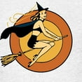 thumbnail image 3 of CafePress - Retro Witch T Shirt - Light T-Shirt Kids XS-XL, 3 of 4