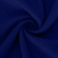 thumbnail image 5 of JUNWELL Robe Tricotée Élastique Slim à Manches Longues pour Femmes, Encolure Carrée Basse, 5 of 5