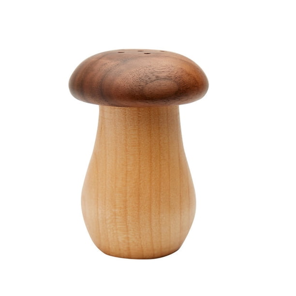 Recipientes de Cocina con Tapas Dispensador de Palillo de Setas Lindo, Soporte de Madera para Casa, Restaurante Y Dispensador de Soporte de Palillo con 100 Palillos Incluidos