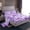 Purple, variant on Homewish Flying Dragonflies Twin Sheet Sets 3pcs for Boys Girls,Chic Floral Dandelion Twin Fitted Sheet Microfiber,Mother'S Day Gifts Breathable Flat Sheet,Microfiber Bedroom Decor