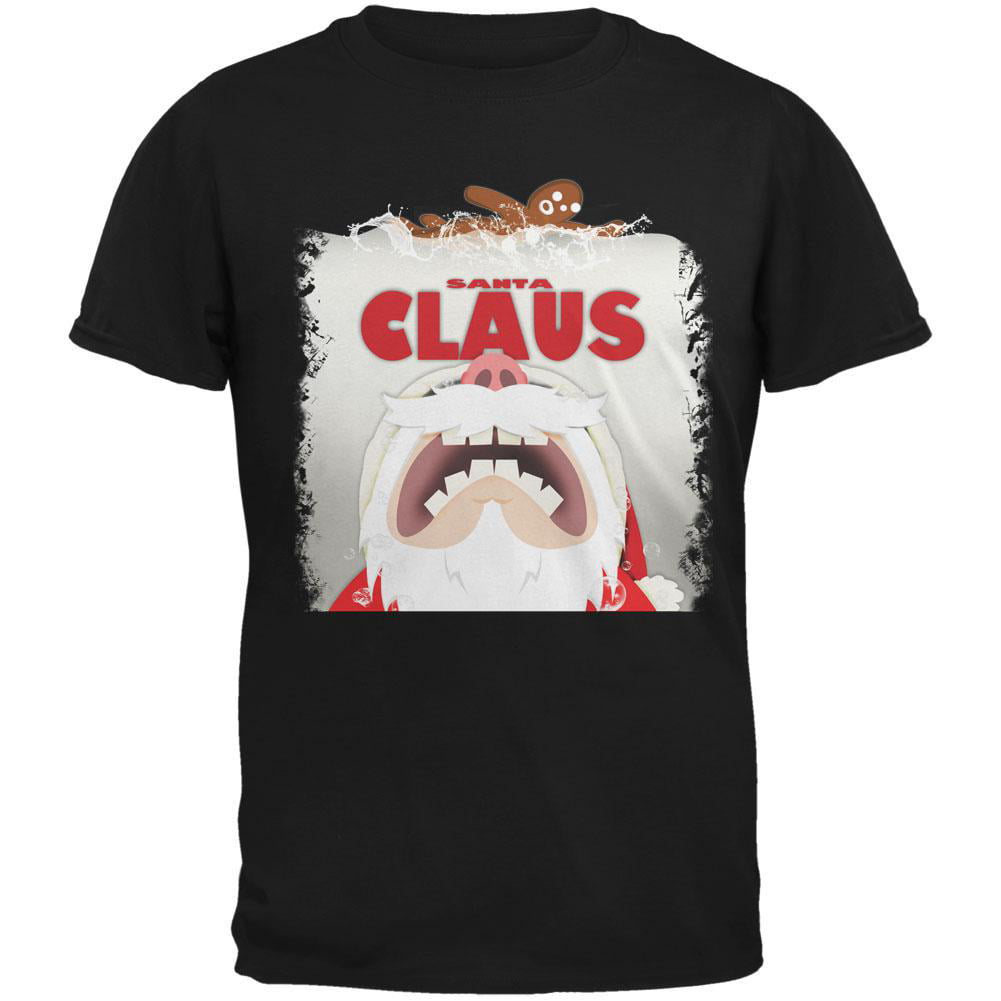 Christmas Santa Jaws Claus Horror All Over Hand Towel 