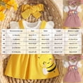 thumbnail image 5 of enyan Newborn Baby Girl Clothes Ruffle Short Sleeve Romper Floral Dress Bodysuit Infant Girls Summer Outfits with Headband(Pink,0-3 Months), 5 of 5