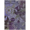 thumbnail image 2 of Addison Rugs Chantille Indoor/Outdoor Transitional Organic Purple Washable Rectangle Rug, 3' x 5', 2 of 6