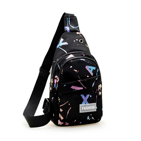 Versatile Lightweight Casual Water- Shoulder Travel Crossbody Bag for Daily Use