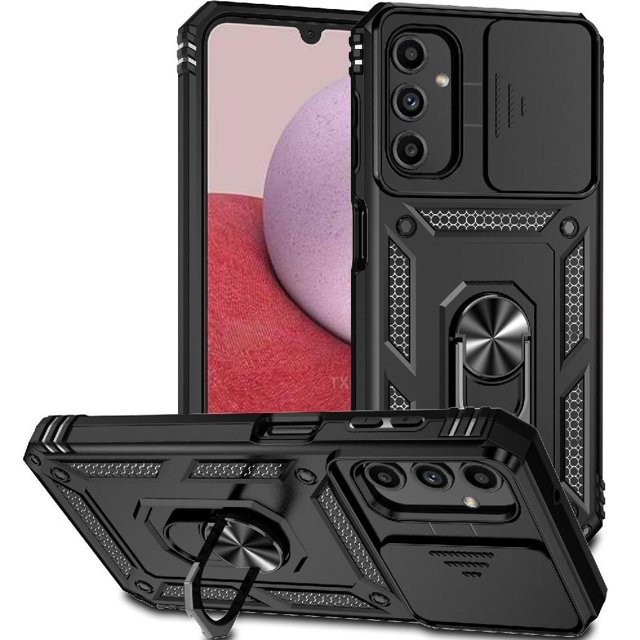 Estuche GANGXUN para Samsung Galaxy A14 5G, soporte giratorio 360°, estilo mecánico y magnético