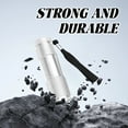 thumbnail image 4 of HIBIBUD 3.5" Mini Flashlight, Small UV LED Flashlight Battery Powered for Nail Curing, Silver, 4 of 7