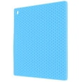 thumbnail image 4 of Insulation Mat, Kitchen Supplies Placemat 17x17cm Anti-Scalding Environmentally Friendly Easy To   For Kitchen Blue, 4 of 8