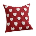 thumbnail image 1 of Funda de almohada bordada, funda de cojín para San Valentín, forma versátil, cojín para sofá Estilo B, 1 of 9