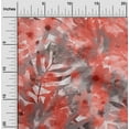 thumbnail image 2 of oneOone Cotton Cambric Light Red Fabric Tropical Abstract Quilting Supplies Print Sewing Fabric By The Yard 56 Inch Wide, 2 of 4