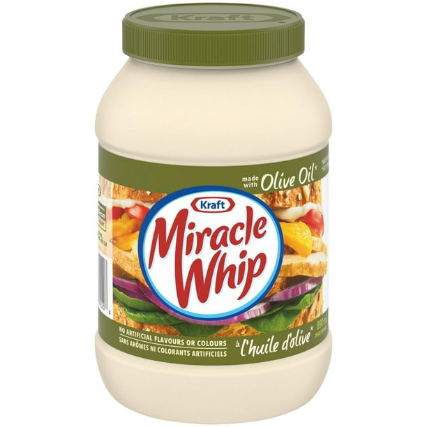 Tartinade à l’huile d’olive Miracle Whip 890mL