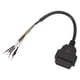 thumbnail image 3 of Cable Conector Hembra OBD2, 5 Pines Extensión De Diagnóstico De Alta Confiabilidad Cable Flexible Rendimiento Estable A Prueba De Roturas Para Automóvil, 3 of 7