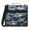 Blue, variant on Jiaoprinted Sharks Ocean Waves Zipper Binder, Sharks 3 D-Ring Binder, Multi-Pocket Expanding Organizer Bag with Handle and Shoulder Strap for Travel Work