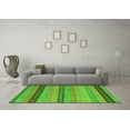 thumbnail image 3 of Ahgly Company Indoor Rectangle Oriental Green Modern Area Rugs, 8' x 12', 3 of 4