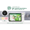 thumbnail image 2 of LeapFrog LF920HD Monitor para bebés con cámara y audio, pantalla LCD HD de 7 pulgadas, visión diurna y nocturna en color, giro e inclinación 360, zoom 8X, luz nocturna, sensor de temperatura y humedad, 2 of 5